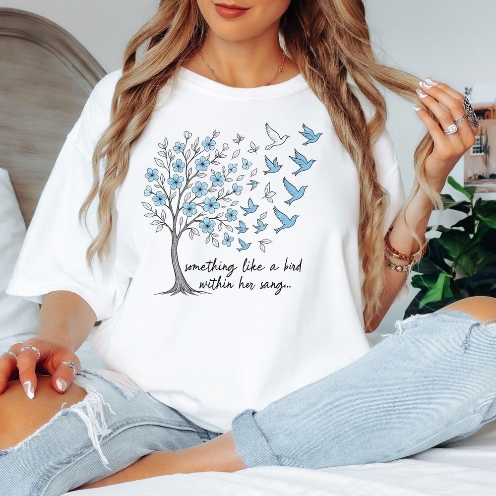 Grateful Dead Birdsong T Shirt, Jerry Garcia Tshirt